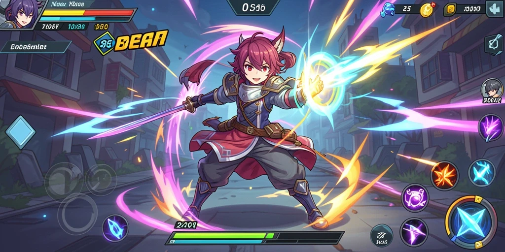 Tangkapan layar menyoroti mode multiplayer yang seru.