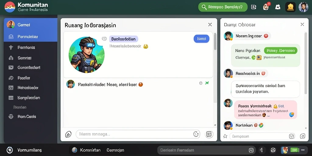 Screenshot: Mode multiplayer yang seru dan kompetitif.